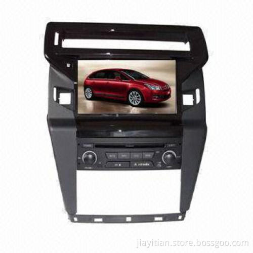 In-dash Car DVD Player, OE Fits for Citroen C-Quatre 2012 with 8-inch HD TFT LCD Touch Screen
